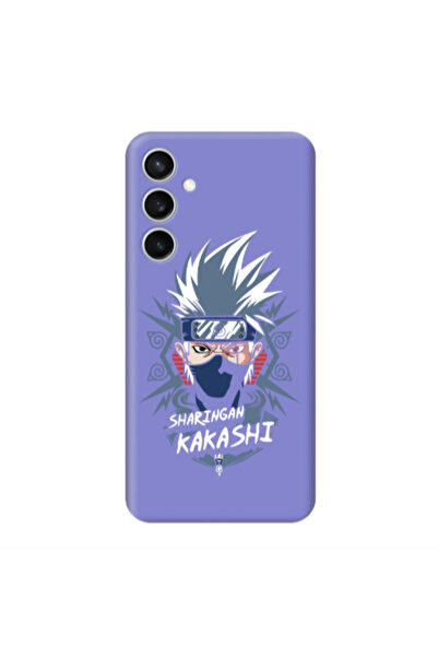 Other Samsung S24 FE Anime Mangoo Purple Colored Silicone TPU Θήκη