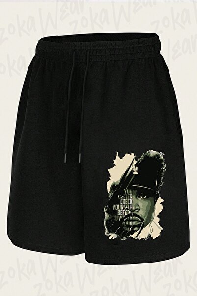 ZOKAWEAR شورت مطبوع بتصميم خاص من Ice Cube للجنسين