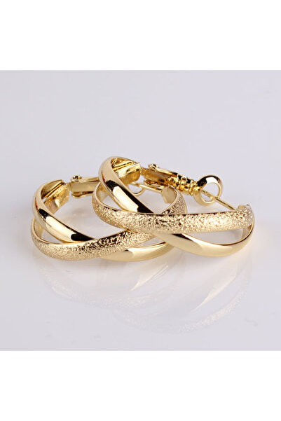 Choice Gold DOTEFFIL 925 Sterling Silver Gold Matte Rose Gold Earrings For Wo...