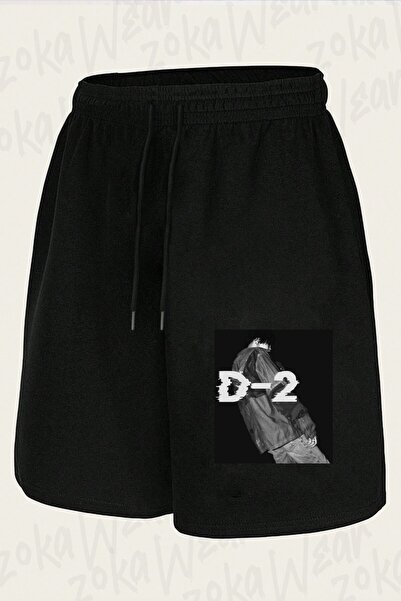 ZOKAWEAR Unisex Agust D (D 2) Album Design Printed Shorts