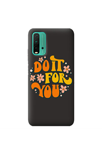 Other Xiaomi Poco M3 Do it For You Black Colored Silicone TPU Θήκη