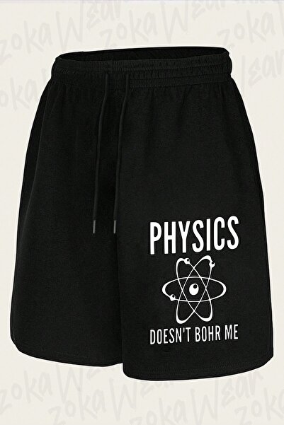 ZOKAWEAR Unisex Physics Atom Model Design Printed Shorts