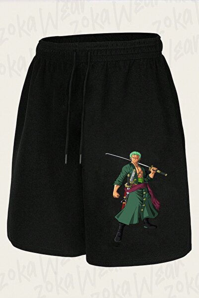 ZOKAWEAR Unisex One Piece Zoro B Design Printed Shorts