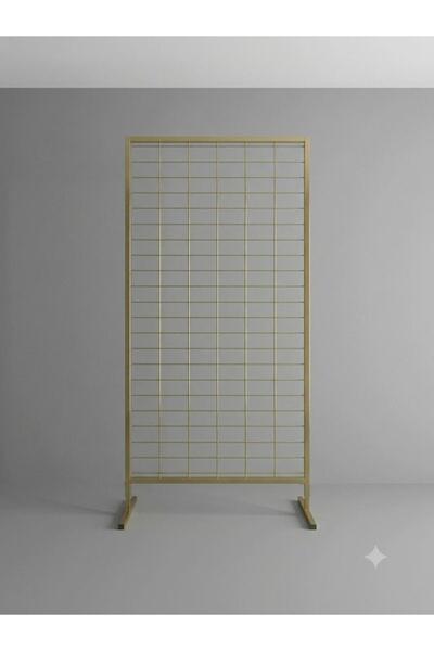 özlüce raf 60x190cm Ayaklı Tel Pano Gold Boya