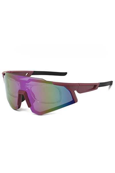 Choice3 pb-purple coating KAMMPT Rimless Sports Goggle Men Fashion Mirror Pro...