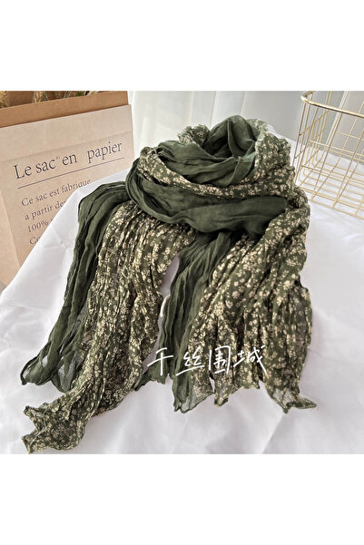 Choice3 DUTRIEUX 180cm 3 VREOVOR Autumn and Winter New Retro Art Folded Thin ...