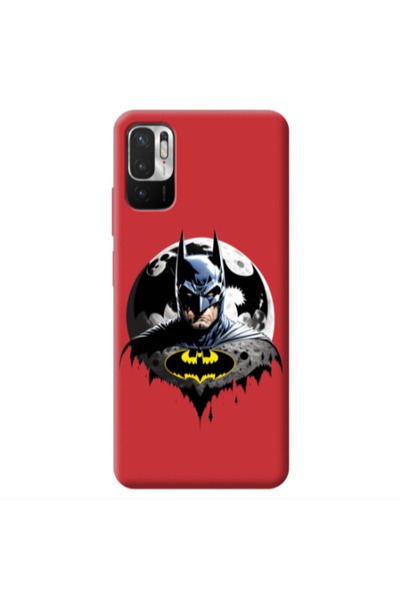 Other Xiaomi Redmi Note 10 Pro 5G Batman 3 Red Colored Silicone TPU Θήκη
