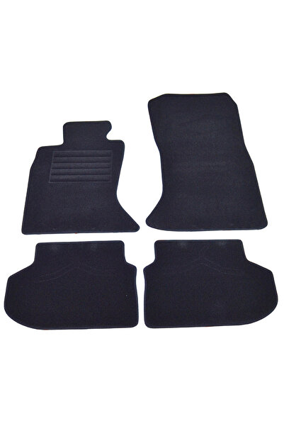 Best Auto Vest Covorase mocheta BMW Seria 5 F10 F11 Negru, set de 4 bucati