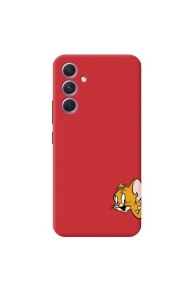 Other Samsung A26 Jerry 2 Red Colored Silicone TPU Θήκη
