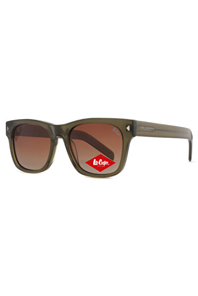 Lee Cooper Men 1.1 Tac Polarized Sunglasses Green Mirror Lens - LCM220C04