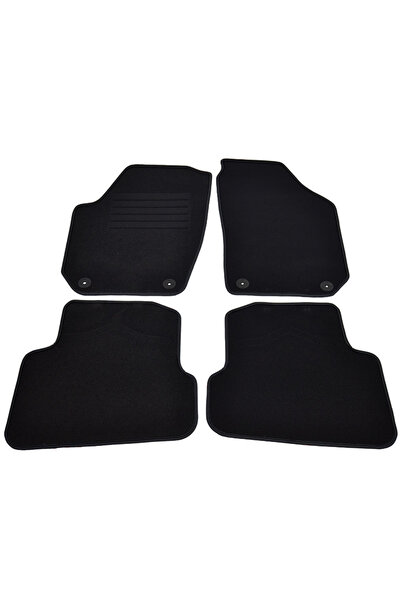 Best Auto Vest Covorase mocheta Skoda Fabia 2 3/2007- Negru, set de 4 bucati