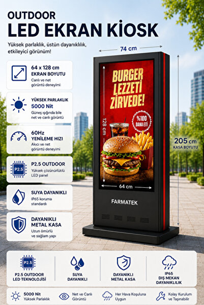 OEM Outdoor LED Kiosk
