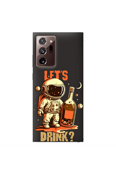 Other Samsung Note 20 Plus Lets drink Black Colored Silicone TPU Θήκη