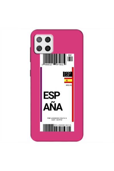 Other Samsung A22 5G Espana Arrival Fuchsia Colored Silicone TPU Θήκη