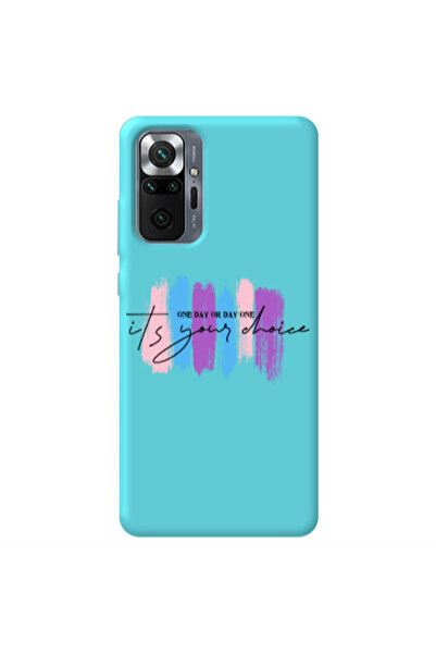 Other Xiaomi Redmi Note 10 Pro 4G One Day Or Day One Turquoise Colored Silico...