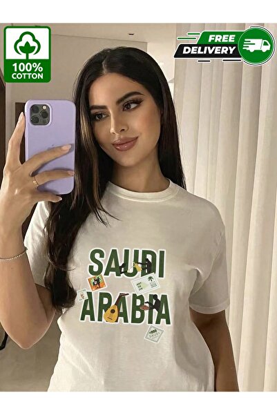 YHDZ تيشيرت نسائي كاجوال من قطن 100%، نسيج قابل للتنفس، قابل للغسل في الغسالة
