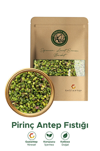 gaziantepli bereket ana baklava & yöresel Pirinç Antep Fıstığı 200g Yeni Mahs...