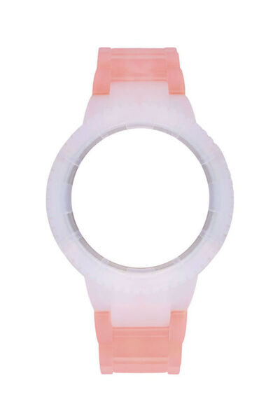 Other WATX & CO Λουράκι από καουτσούκ Πορτοκαλί 43mm