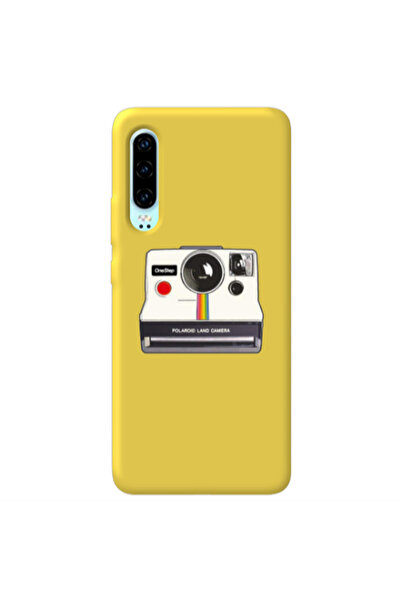 Other Huawei P30 Polaroid land camera Yellow Colored Silicone TPU Θήκη