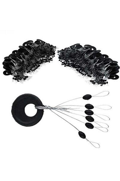 POWEREX 50li Paket Siyah Kauçuk Şamandıra Stoperi - 6lı