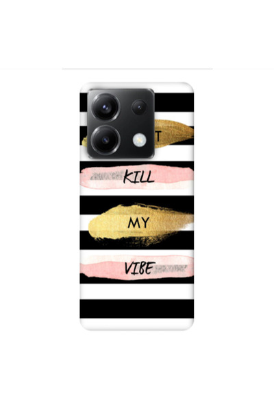 Other Xiaomi Poco X6 5G Kill my vibe Transparent Silicone TPU Θήκη