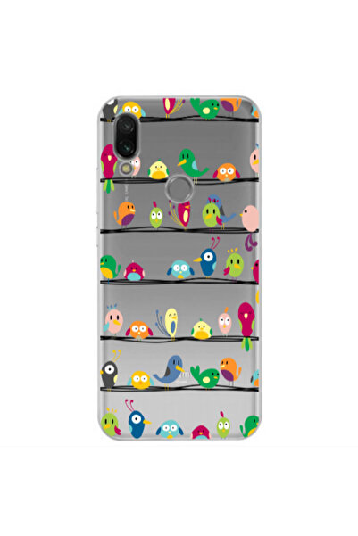 Other Xiaomi Redmi Note 7 birds Transparent Silicone TPU Θήκη