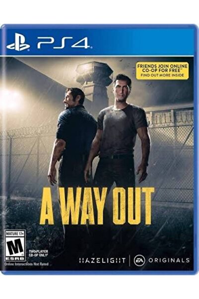 EA PlayStation 4 - A Way Out (PS4 Oyun) Dijital PSN Hesabı Kişiye Özel