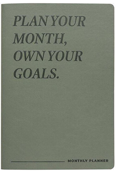 GRUPO ERIK Premium Monthly Planner 21x25cm Matcha Latte By Kokonote Code: KKPM02