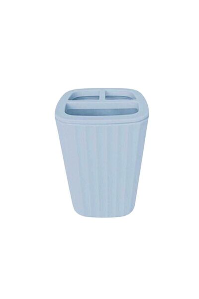 Tradesor Θήκες οδοντόβουρτσας πλαστικές σε σετ 5Χ - Light Blue - 21674