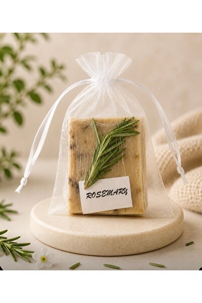 OverWeen Rosemary hand made bar soap 100 gr- Biberiye özlü el yapımı kalıp sa...