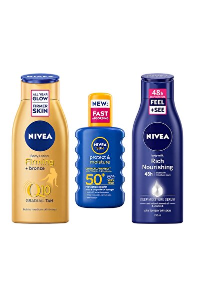 NIVEA Σετ Καλοκαιρινής Λάμψης για Σώμα – περιποίηση καλοκαιρινής φροντίδας κα...
