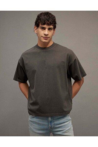 AMERICAN EAGLE تي شيرت AE ذو نسيج مريح وملمس خاص