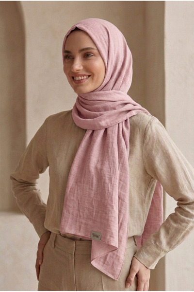 Mimelif Düz Rami Şal 70x195 cm