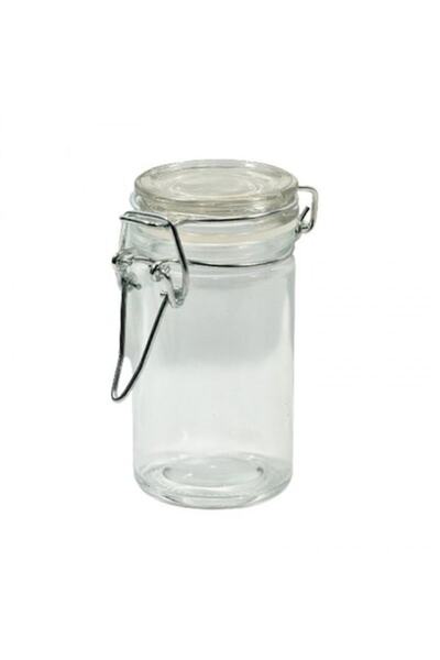 OEM Recipient cosmetic, tip borcan de sticlă, cu capac metalic, 70ml
