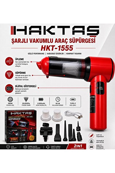 HAKTAŞ HIRDAVAT ŞARJLI VAKUMLU ARAÇ SÜPERGESİ