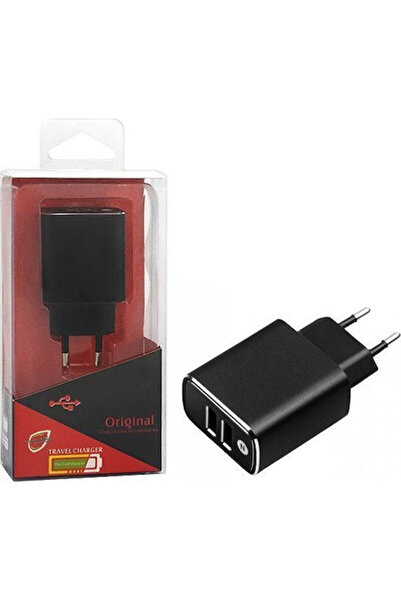 VEGA Încărcător de baterii cu 2 porturi USB-A 18W Negru (23496)