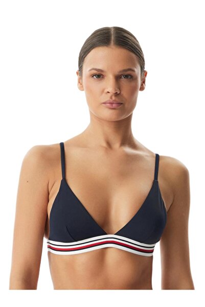 Tommy Hilfiger Kadın Mavi Bikini Üstü UW0UW06350