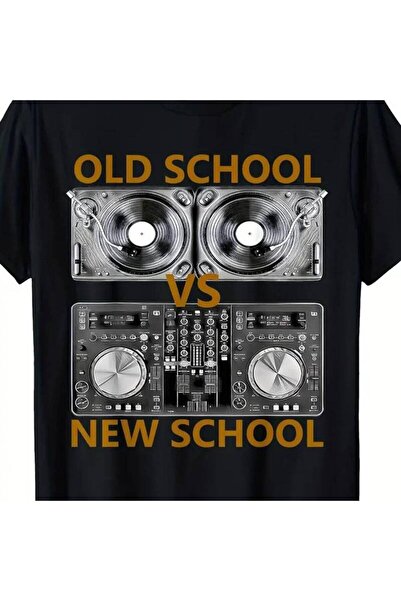 STITCHLY Old Djvs New Style DJ Housedance Music Exquisite Pattern Letter Prin...