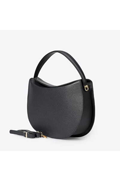 matis atelier Geantă de damă din piele Florentina - Negru