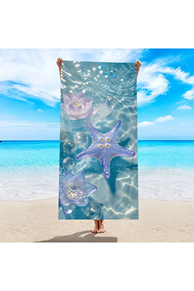 Choice9 180x90cm ST231 1pc Ocean element beach towel, suitable for outdoor sp...