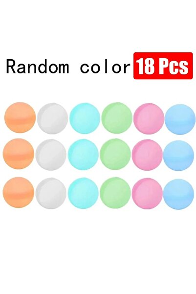 Choice3 Random 18 pcs 6-60 Pcs Reusable Water Ball Reusable Water Balloons Po...