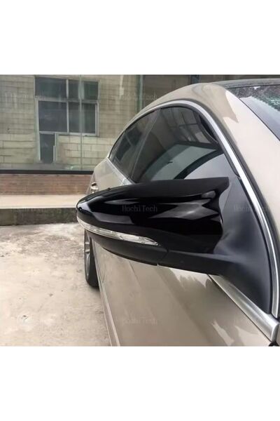 VW Καλύμματα καθρεπτών Passat B7 CC Jetta MK6 Scirocco Γυαλιστερό Μαύρο