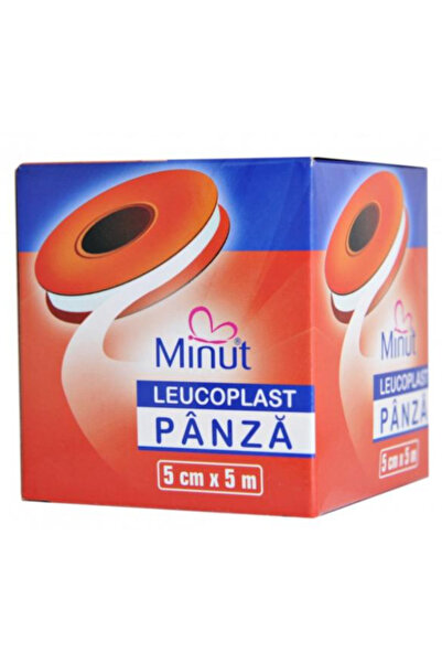 Minut Leucoplast Panza 5 cm x 5 m