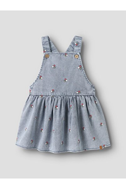Lil' Atelier Jeanskleid Stickereien