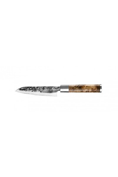 Forged Cutitul bucatarului Santoku, Forged, otel/lemn, 14 cm, maro/argintiu