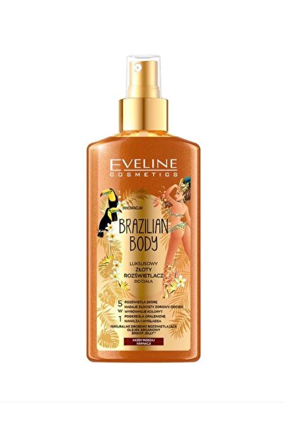 Eveline Iluminator cu particule aurii Brazilian Body