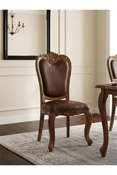 Gazzini Furniture Orsay Klasik Fransız Stil Ahşap Sandalye