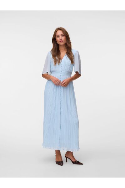 Vero Moda Kleid VMDORA Langes Kleid