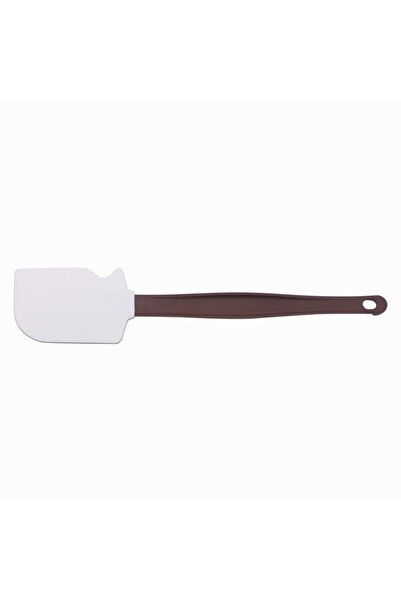 Tomgast Spatula bucatarie, Tomgast, Silicon, Maner plastic, 40cm, 270°C, Maro...
