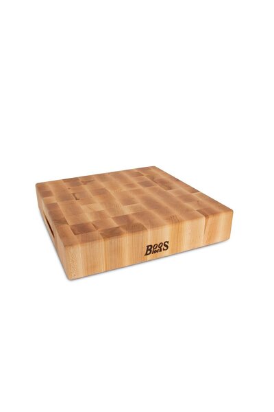 Boos Blocks Tocator din lemn de artar, Boos Blocks, 38x38x7,5cm, certificat NSF